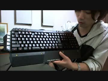 COUGAR 500K ゲーミングキーボード　開封動画　by たくまん