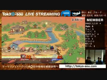 スマブラWiiU第一回関東最上位総当たり戦7/6【とき〇荘】