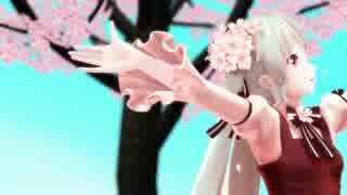 【MMD】 GIFT　初音ミク　(桜ミク)　YYB式　（歌ってみた音源）