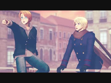 【APヘタリアMMD】Turn Up The Music ＆ Treasure【第二次重量級春祭り】