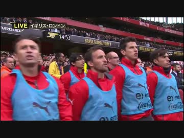 【完全フルハイライト】国際親善サッカー　ブラジル　×　チリ