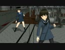 【MMD艦これ】踊る初雪と妖精吉田！【吉田です！】