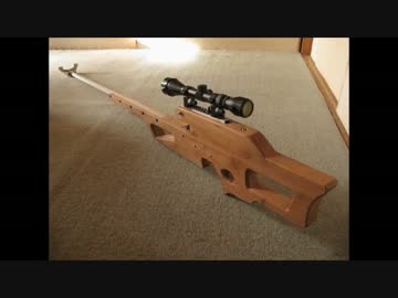 ライフル型SS製作記＆80ｍ御座敷射撃やってみた　数撃ちゃ当たる編