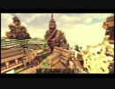 【MineCraft】山に栄える小さい町を作る　part2