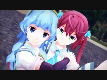 [MMD]　朝雲と山雲でダンスダンスデカダンス！（カメラ配布あり）