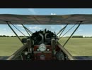 (Rise of Flight) Fokker D.VIIで離着陸練習