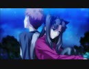 Fate DEEN劇場版夜の外人墓地シーン