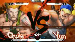 NCR2015 ウル4 TOP16Winners NuckleDu vs かずのこ(前バージョンで無効試合)