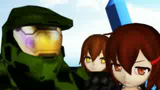 [MMD] HALO+艦これ で LUVORATORRRRRY!踊ってもらった [俺得仕様第二弾]