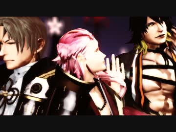 【ＭＭＤ刀剣乱舞】長谷部と宗三でtoxicおまけで長曽祢兄さま