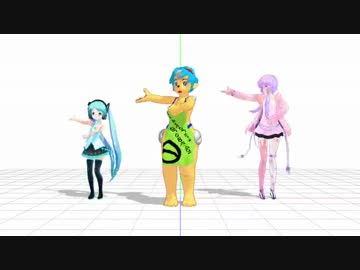 【MMD】オリジナルモデルとみんなのロンド