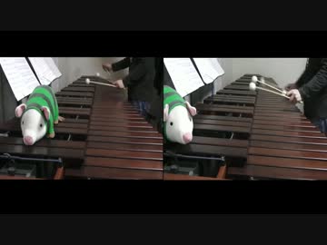 バブルマンステージをマリンバで演奏してみた。