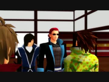 【MMD】すばらしきヨガを三人でアフレコしてみた【ギャグ漫画BASARA】