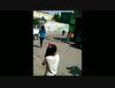 【警察】警官がトラックから落ちる【ハプニング】