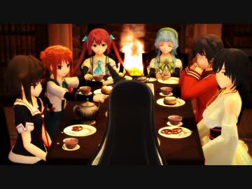 【艦これMMDドラマ】砲音のデクテットex 「時雨と扶桑と西村艦隊」