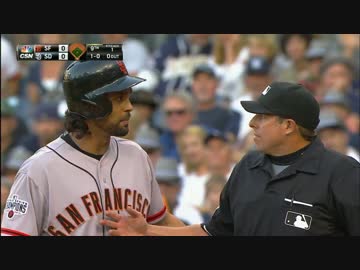 ジャイアンツ＆パドレス　ガムが原因で一触即発