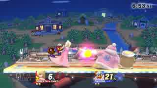 【SSBU】ムチやせ(ロゼッタ＆チコ)vsたけし(デデデ)