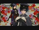 【PDA FT】鏡音八八花合戦【時雨/零ノ桜・蒼雪】PV
