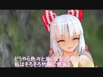 【東方MMD】慧音と妹紅のすれ違い人生相談