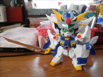 【ＳＤガンダム】フェルトで荒鬼頑駄無を作ってみた。