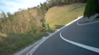 ホンダ　CBR250RR　山の中に　できた新しい道路を走ってみた！音いいね！