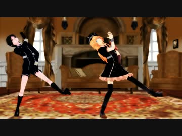 【MMD刀剣乱舞】おこちゃま戦争【乱＆薬研】