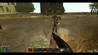 7Days To Die　Alpha 11.2　飛行？バグ