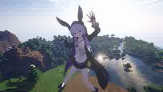 マインクラフトでゆか凛をMMDを使って躍らせてみた【minecraft】【MMD】