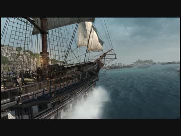 【プレイ動画】Assassin's Creed Ⅲ 英語・日本語字幕版 私掠船-3