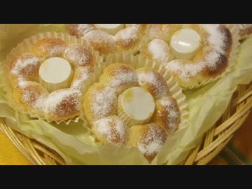 【495作】はちみつ練乳プチパン作ってみた【パン作成】