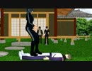 【MMD刀剣乱舞】青江と長谷部がradio体操する