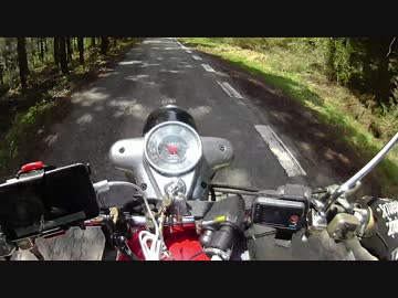 Moto(ボロ)Guzzi　V7 で春の散歩