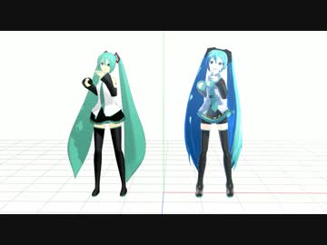 【MMD】はちちゃんと娘さん少しだけ踊ります