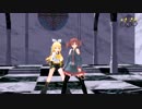【MMD】 重音テトと鏡音リンで少女未遂