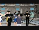 【ジャンル混合MMD】サラサラ黒髪でone・two・three
