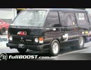 Ｖ8ターボエンジンを搭載したハイエース