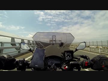 【四国】Ninja1000でキャンプツーリング【Part.1】