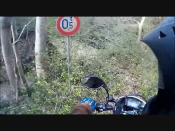 旧甲州街道をバイクで走ってみた