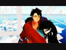 【MMD刀剣乱舞】 和泉守兼定と陸奥守吉行　MAD HEAD LOVE