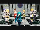 【MMD】 ちびミクたちでハニハニダンス