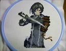【刀剣乱舞】某男前ショタ刺してみた【クロスステッチ】