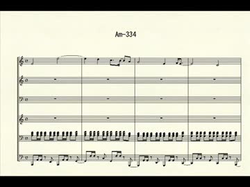 昔作った曲を晒してみる「Am-334」