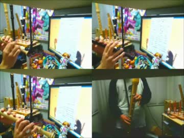 血界戦線ED【シュガーソングとビターステップ】をリコーダー４重奏した