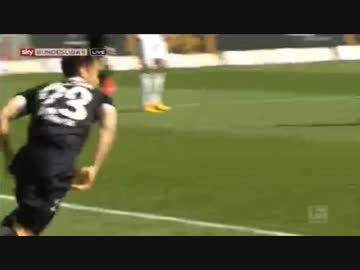 【岡崎慎司】フライブルク vs. マインツ05【2ゴール!!!編】