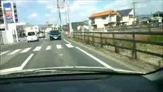 【ドラレコ】自分から対向車線の車に突っ込むキチガイ.wmv