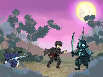 【刀剣乱舞】「ドーモ。ケビーシ＝サン。」【忍殺手描きパロ】