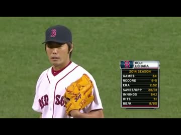 上原浩治4月14日初セーブ＆4月17日初勝利ピッチング