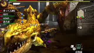 【MH4G】最強の乙ハンターは誰か!?カオス4人衆が実況!偽USJ蒼と金編