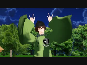 【MMD刀剣乱舞】石切丸とにっかり青江でgalaxias!