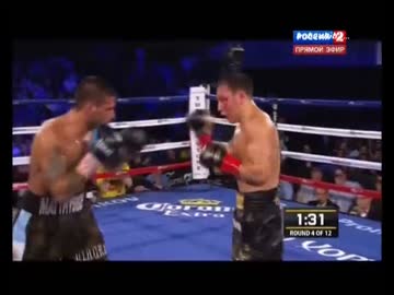 ボクシング マティセvsプロボドニコフ スーパーライト級12回戦(2015.4.19)